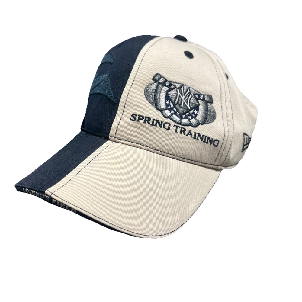 Vintage New York Yankees Spring Training Baseball Cap Hat New Era Two Tone Sport